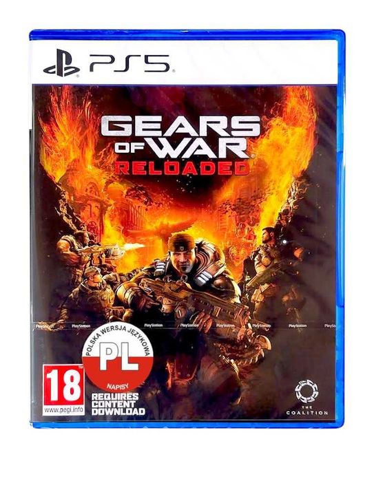 Gears of War Reloaded / Gra PS5 / Skup gier / Napisy PL / Warszawa