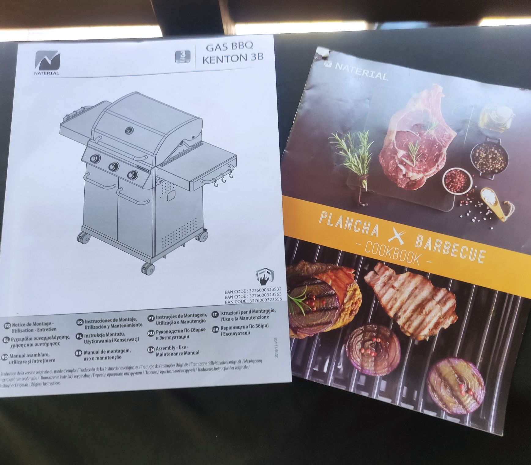 Grill gazowy 3 palnikowy 10,5Kw