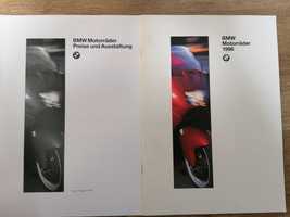 Prospekt BMW motocykle program 1996r.