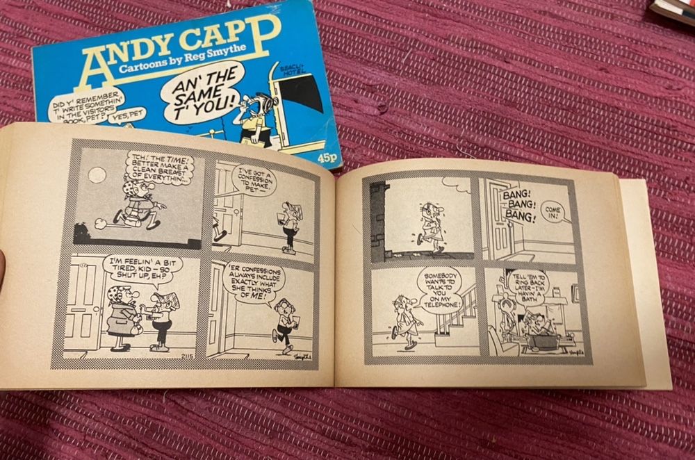 2 BD Cartoon Andy Capp nº40 e nº43