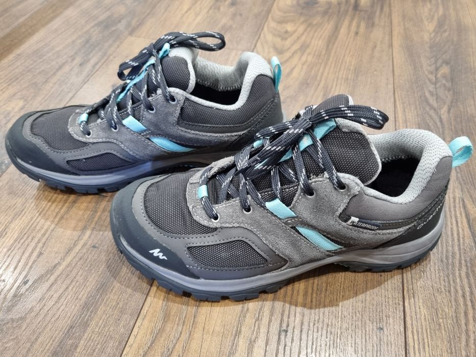 Buty turystyczne górskie damskie dziecięce Quechua MH100 GWARANCJA