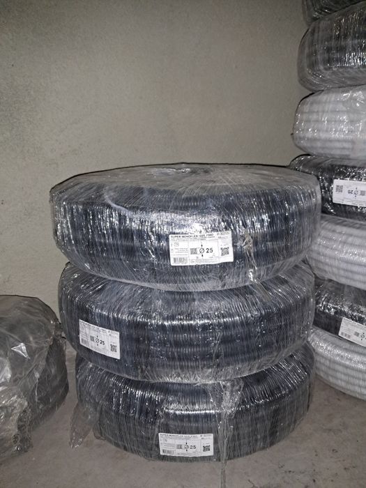 ПВХ Гофра d/20мм,d/25мм,d/32мм,довжина 50 метрів