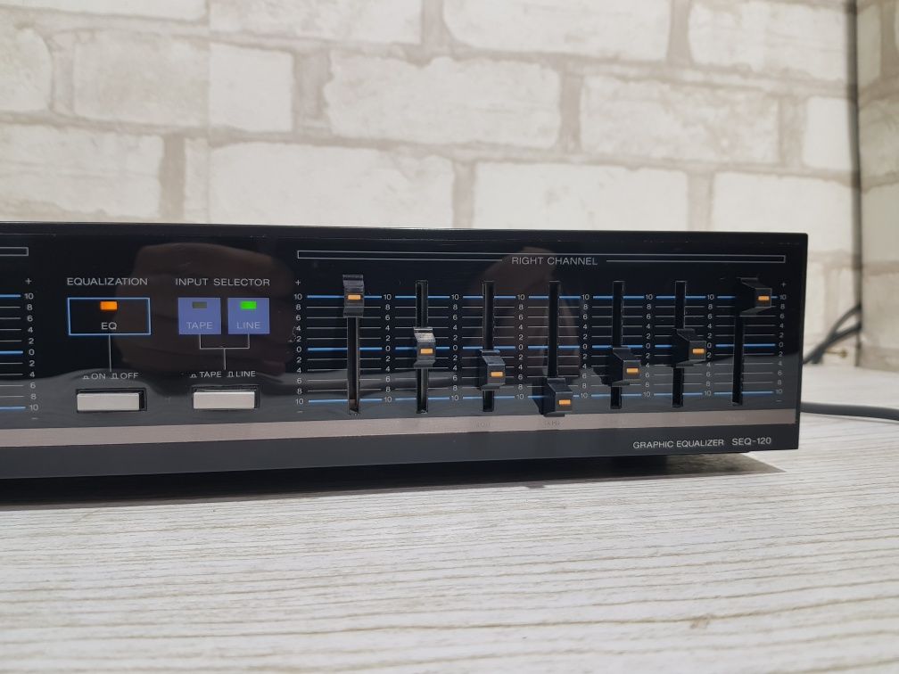 Еквалайзер SONY SEQ 120, 7 смуг, б/у з Німеччини