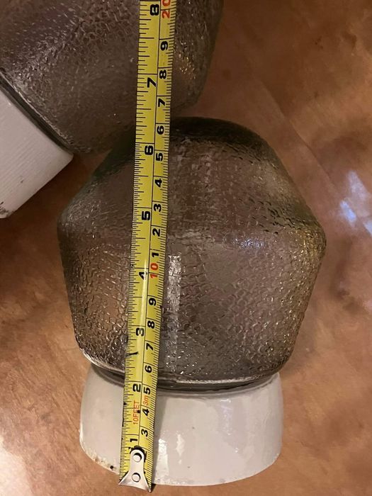 2 x oprawa porcelanowa + klosz lampa kinkiet  żyrandol