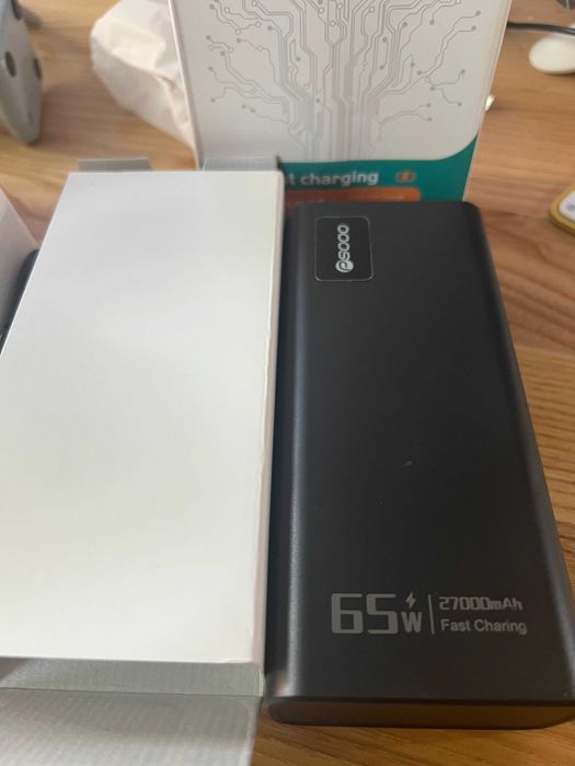 Повербанк PSOO 30 000 mAh потужний для ноутбука 65W