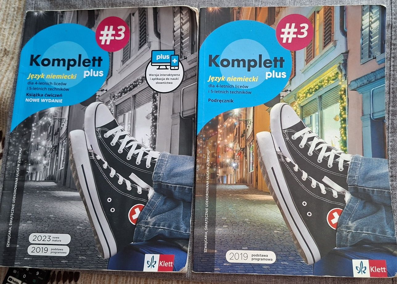 Komplett Plus 3 podręcznik do niemieckiego i ćwiczenia