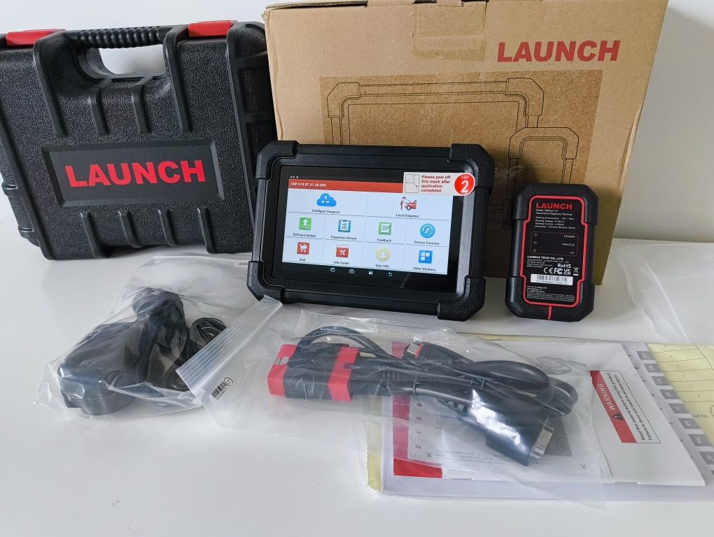 Tablet Launch CRP919X BT Czarny + DBSCar 7 (XDiag, DiagZone, Xpro5, AD