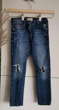 Jeans NEXT rozm 122 rurki