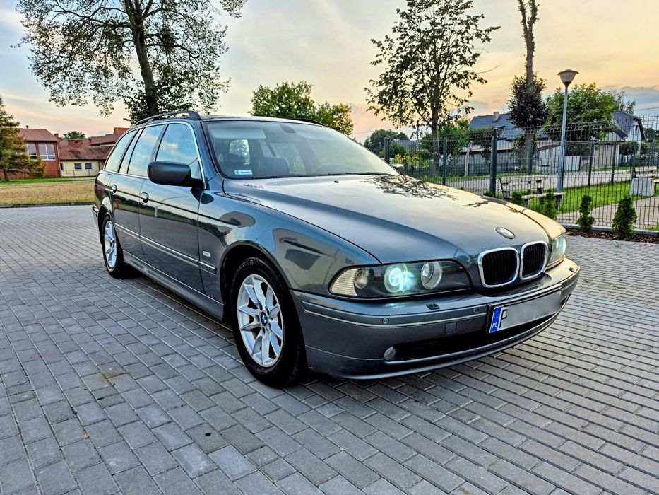 BMW E39 LIFT 2002r 525d 163KM CR#Oryginał Stan#Xenon Skóra#AUTOMAT