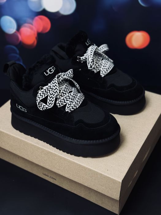 Кроссовки UGG Lowmel Australia Овчина Угг, Уггі, Угі, натуралтный замш