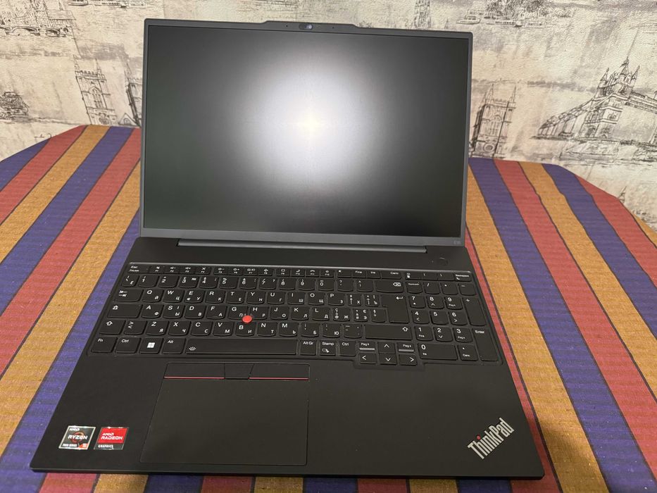 Lenovo ThinkPad E16. 16.0 fhd ips Ryzen 5 7530U 4.5GHz 40GB 512GB ssd