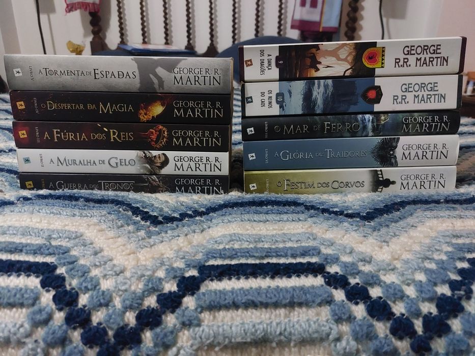 Coleção completa Guerra dos Tronos - 10 livros