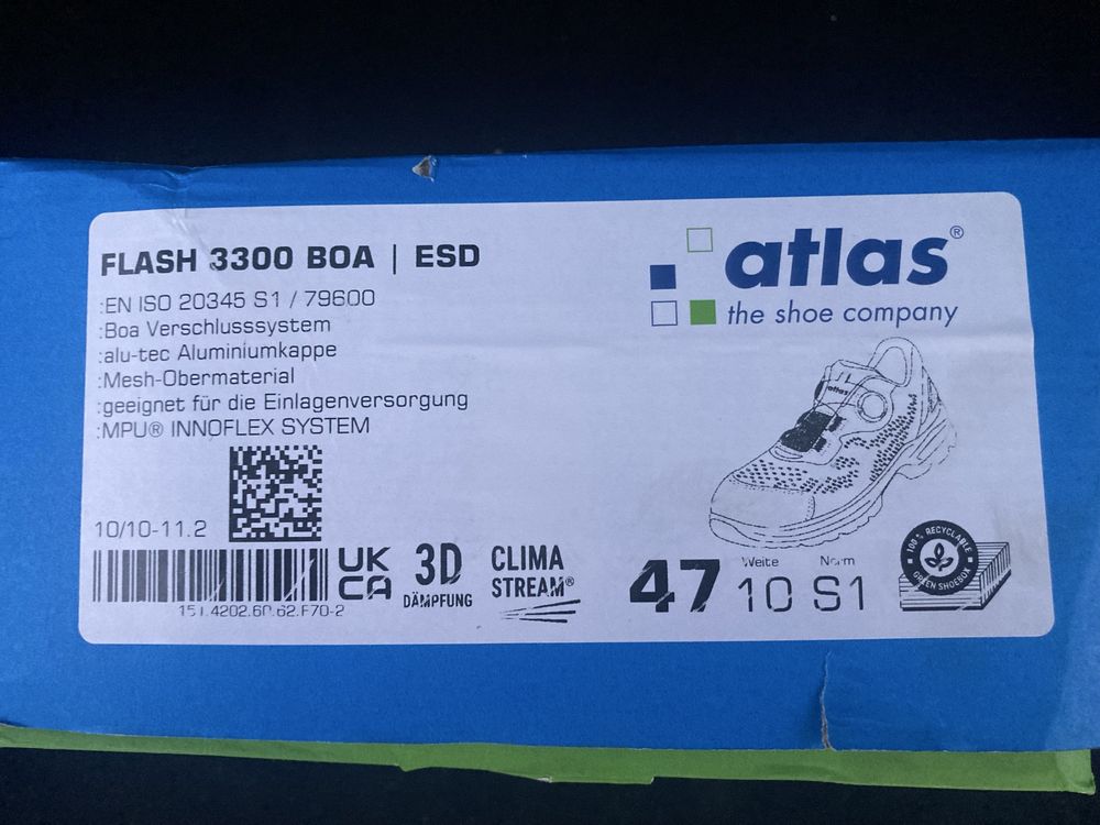 Buty Atlas Boa nowe