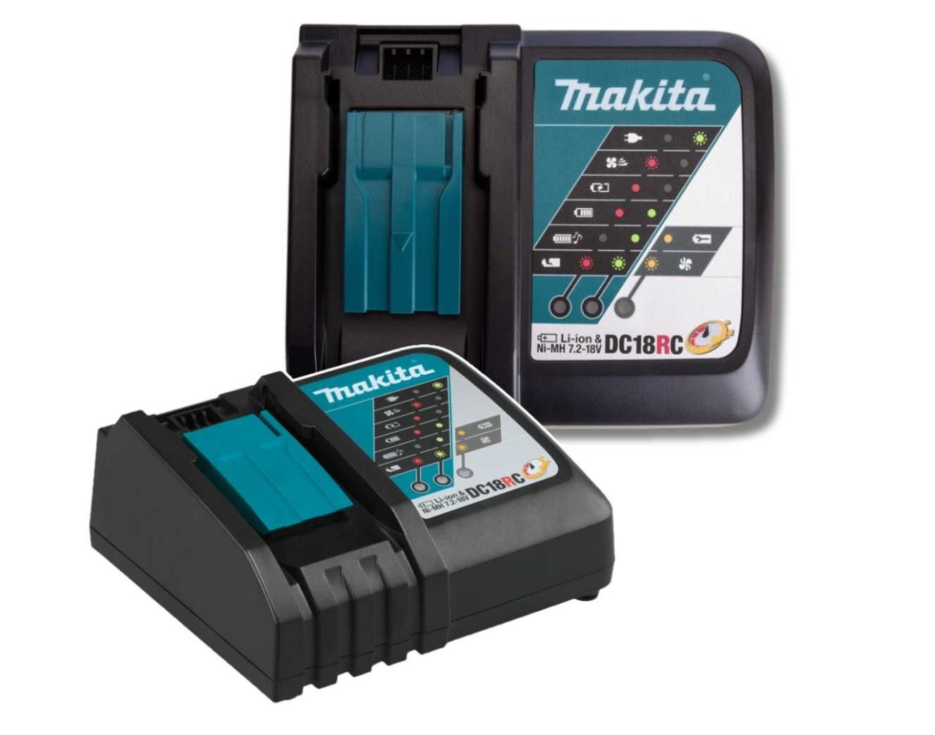 SZYBKA ładowarka do akumulatorów MAKITA oryginał  LXT 18V (DC18RA) 6A