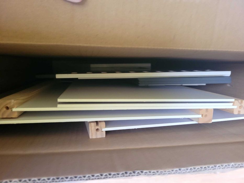 Mamabrum biały drewniany domek dla lalek