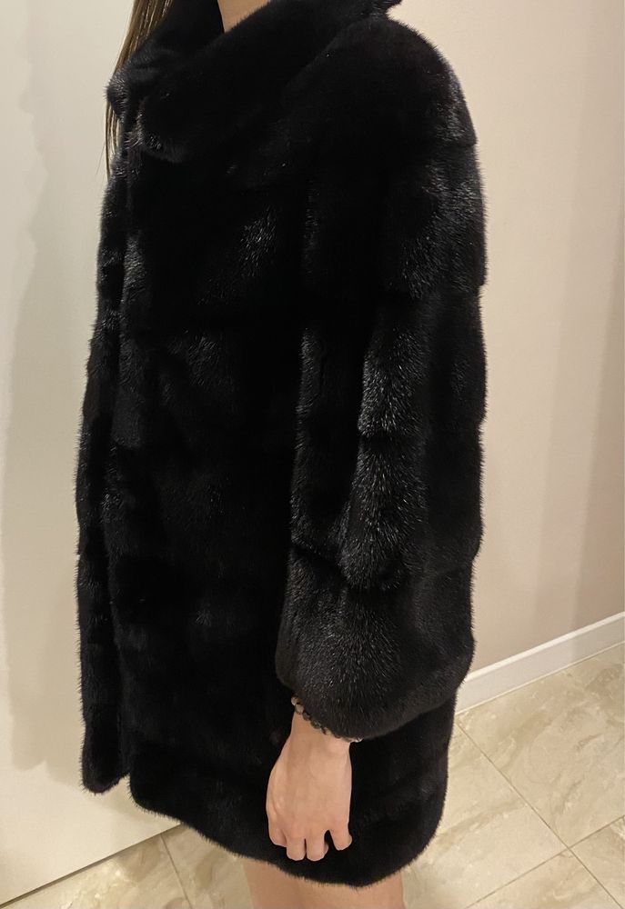 Шуба норкова Black Nafa