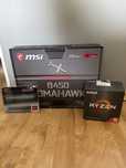 Zestaw Ryzen 5 5600x, 16GB 3000mhz g.skill (2x8), MSI B450 Tomahawk