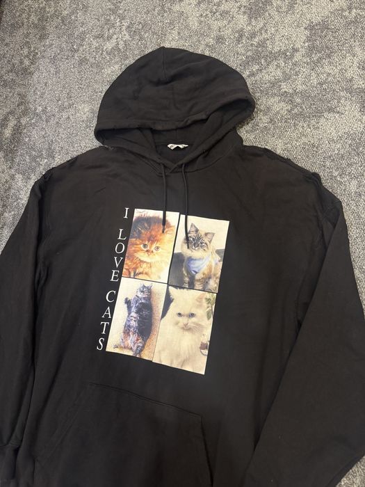 Balenciaga hoodie i love cats