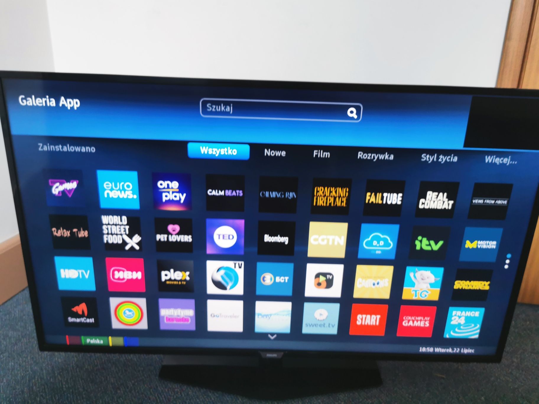 Telewizor LED Philips 55PUS6162 55 cali 4K UHD transport
