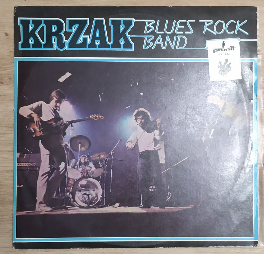 Krzak Blues rock band winyl