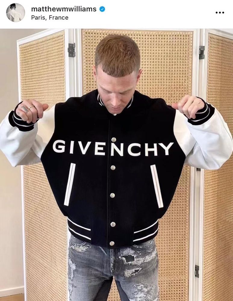 Givenchy Bomber casaco varsity Original