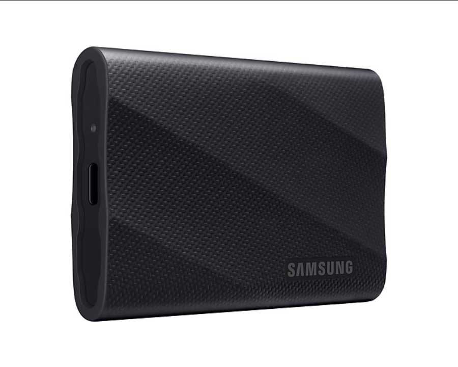 Samsung Portable T9 1TB USB 3.2 Type-C Gen 2x2 MU-PG1T0B/EU Black SSD