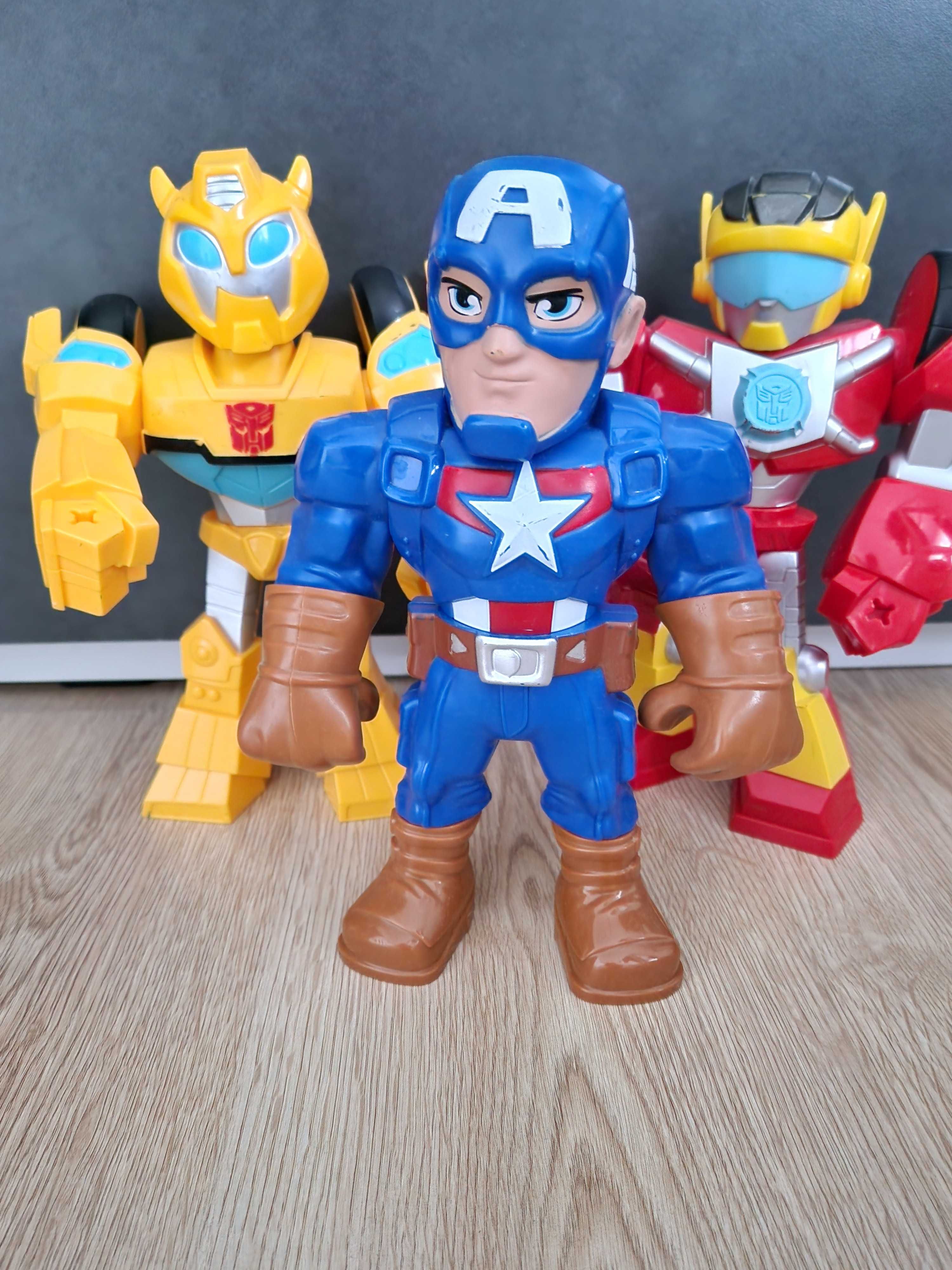 Roboty Transformers Kapitan Ameryka figurki Hasbro
