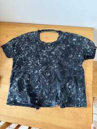 Zara t-shirt M marmurkowy