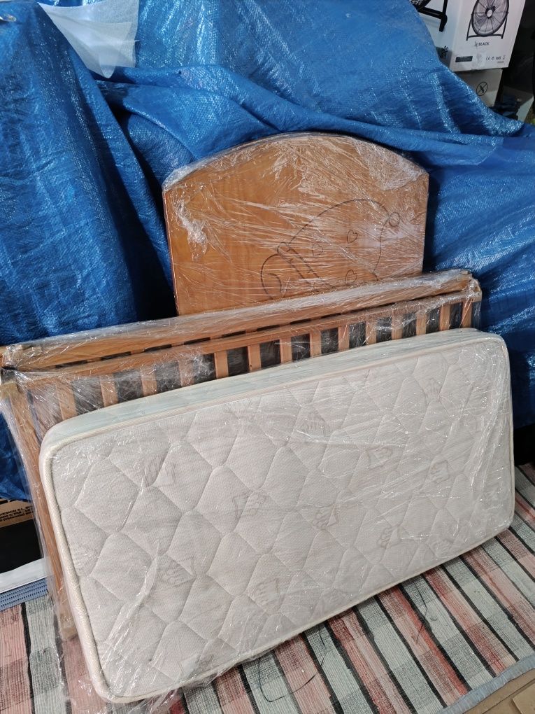 CAMA BEBE Madeira Com colchão