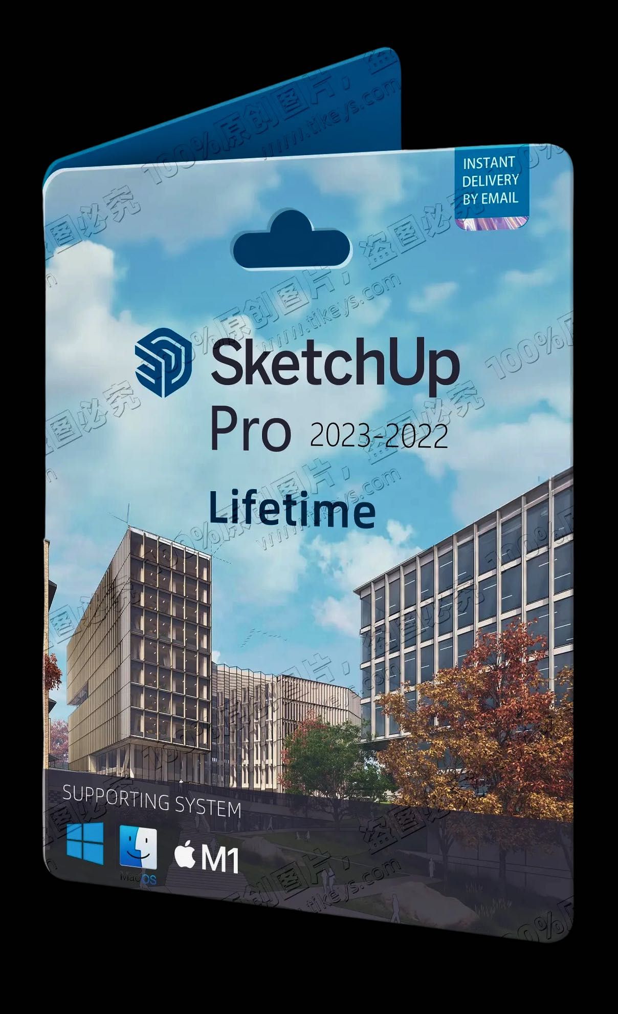 Licencja DOŻYWOTNIA SketchUp Pro + vRay 2017 - 2024 3D Mac/PC Legalna