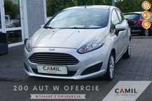 Ford Fiesta z automatyczną skrzynią, z niskim przebiegiem, z roczną gwarancją,