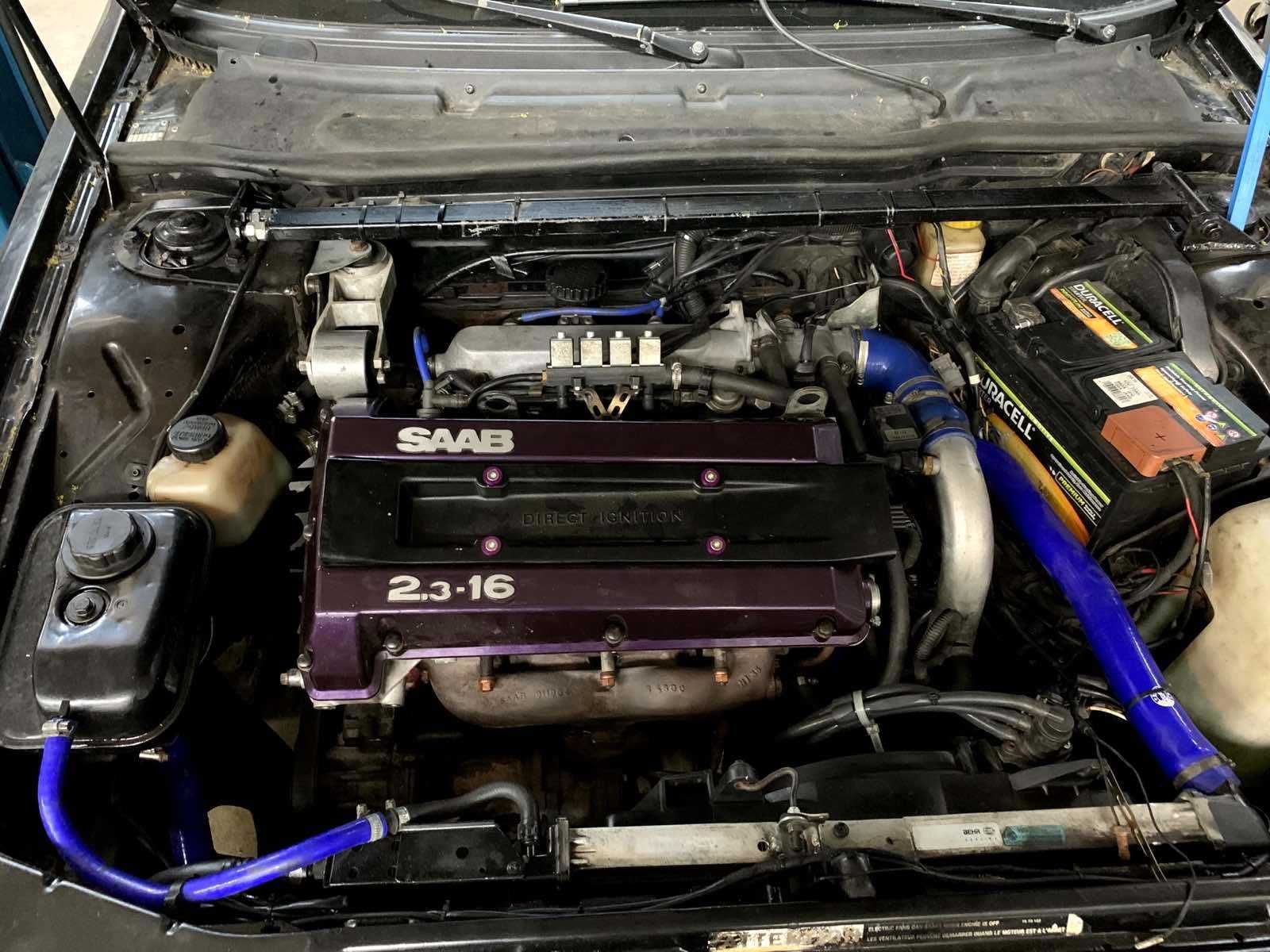 Двигатель Saab 2.3 Turbo B234 90г