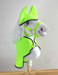 NEW! Zestaw dla Hobby Horse A3: derka + nauszniki – neon green!