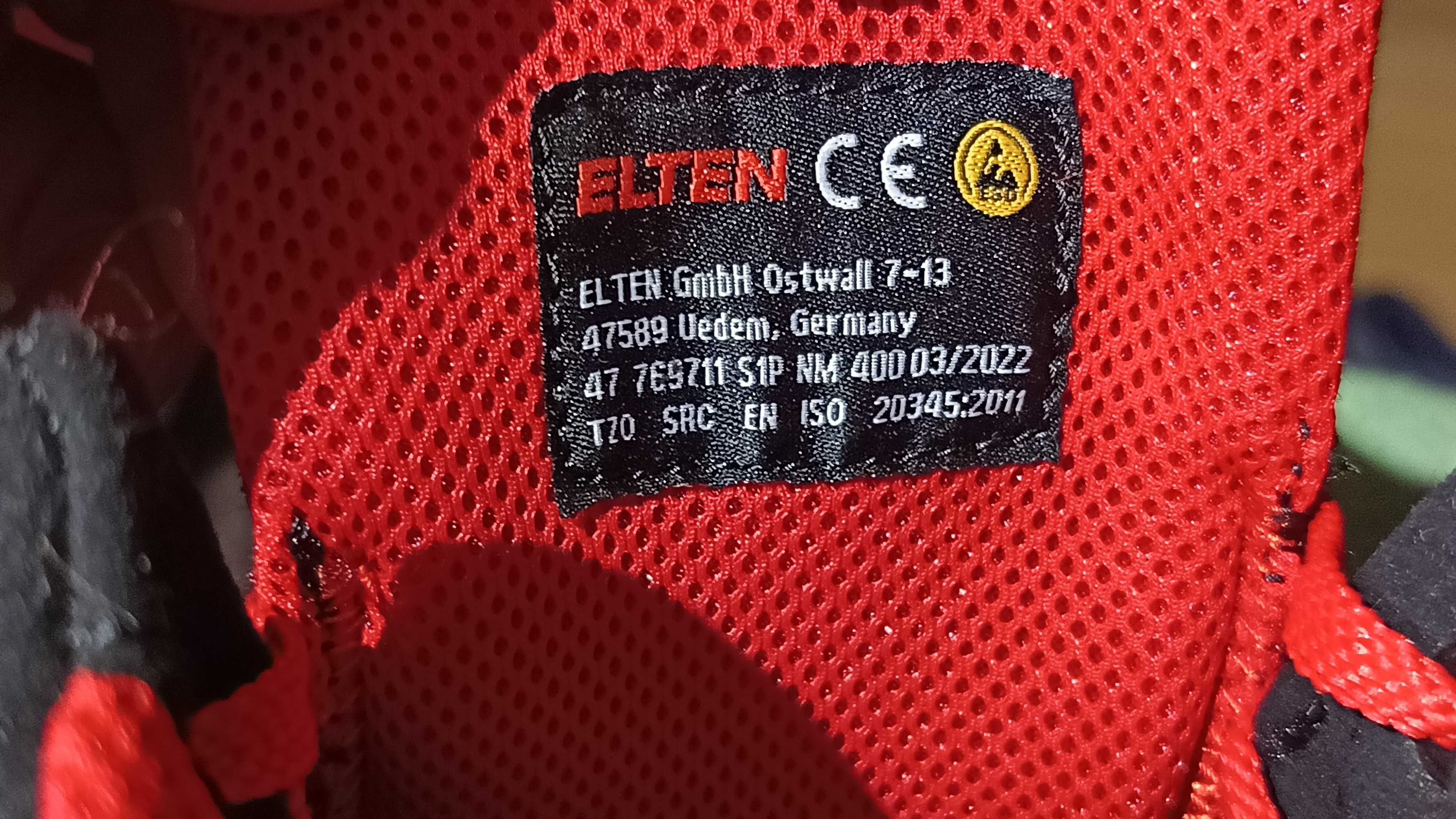 Wysokie buty robocze ELTEN LAKERS XXT MID ESD S1P SRC r.47 jak nowe