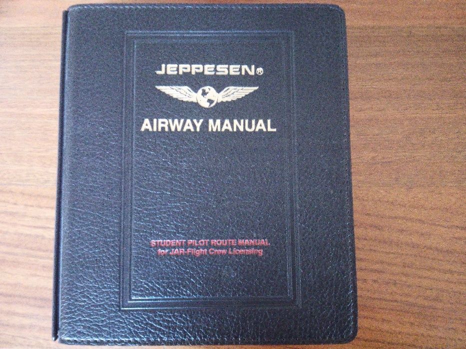 Manuais ATPL Bristol e Jeppesen Airway Binder