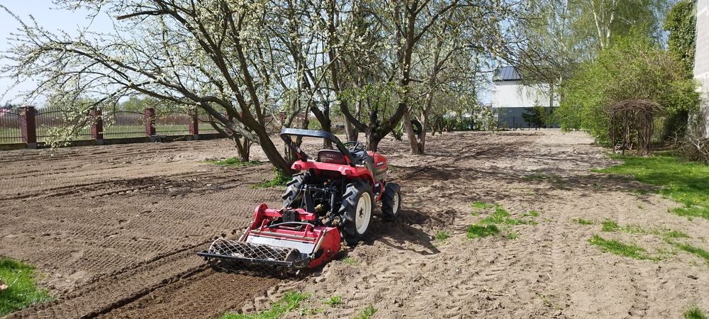 Glebogryzarka separacyjna Koszenie trawy zakładanie trawnika rębak