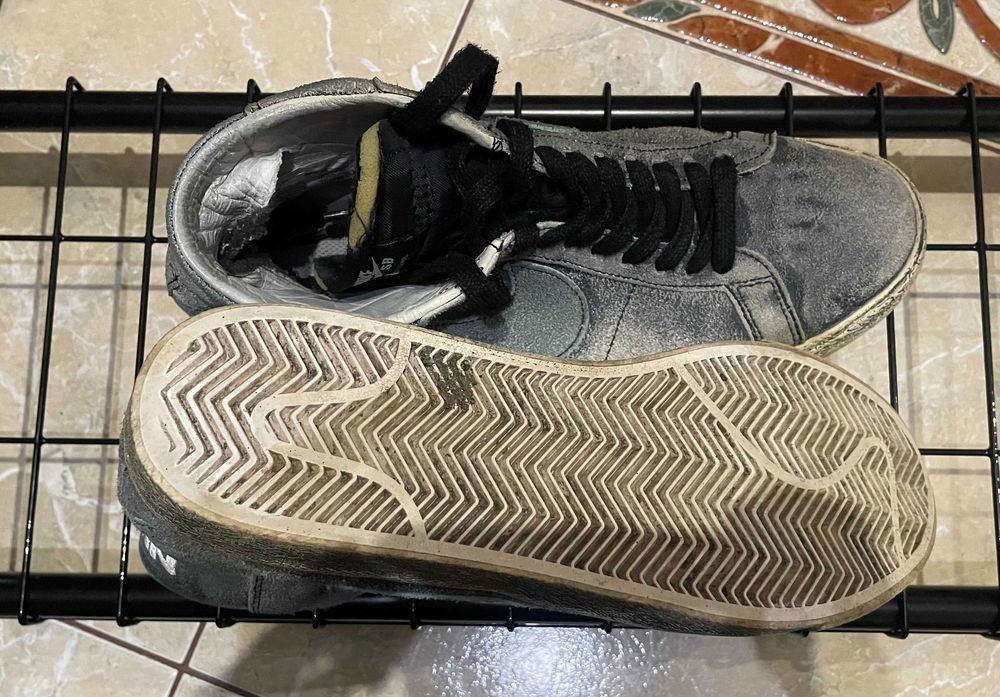 Кеды Nike Zoom Blazer Premium SB Mid Faded Black