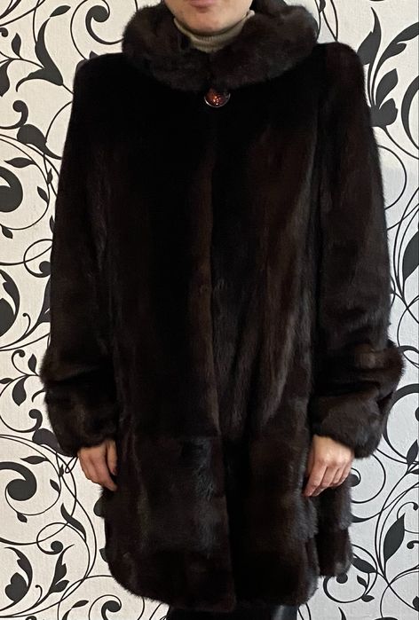 Шуба норкова цільна