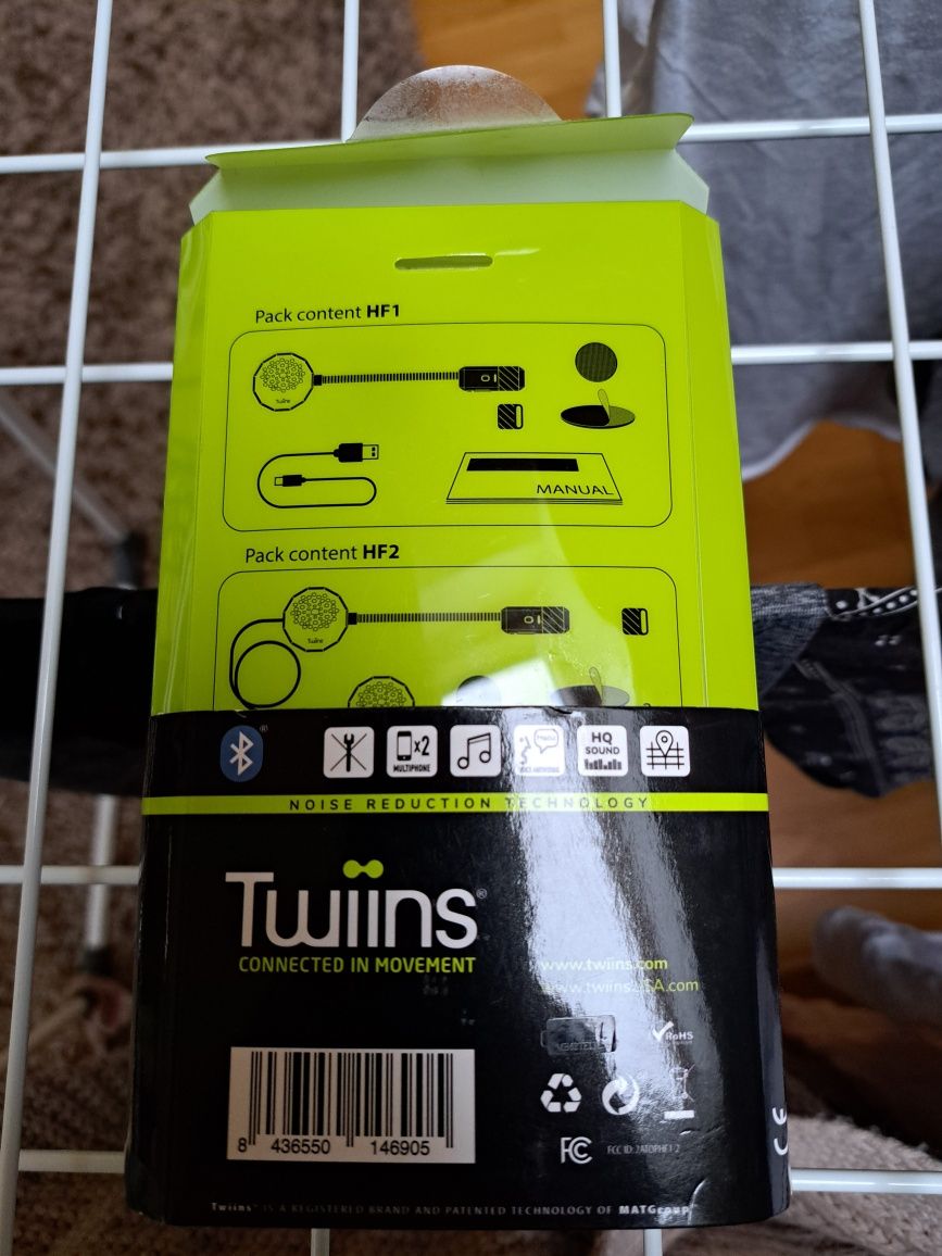 Intercom Twiins Handsfree HF2 Dual 5.0