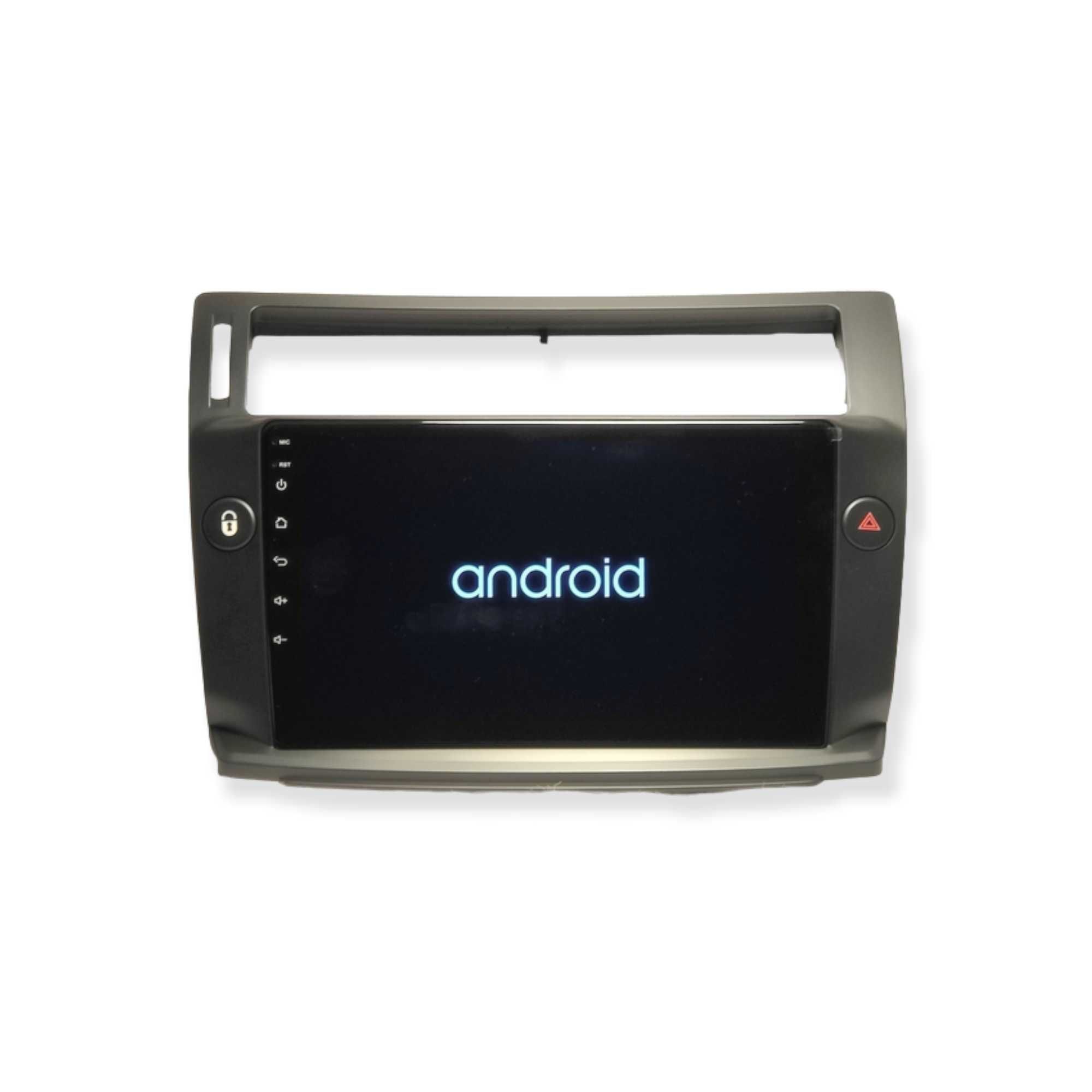 Rádio Android Citroen C4 -  – 2 DIN GPS WIFI - Preto