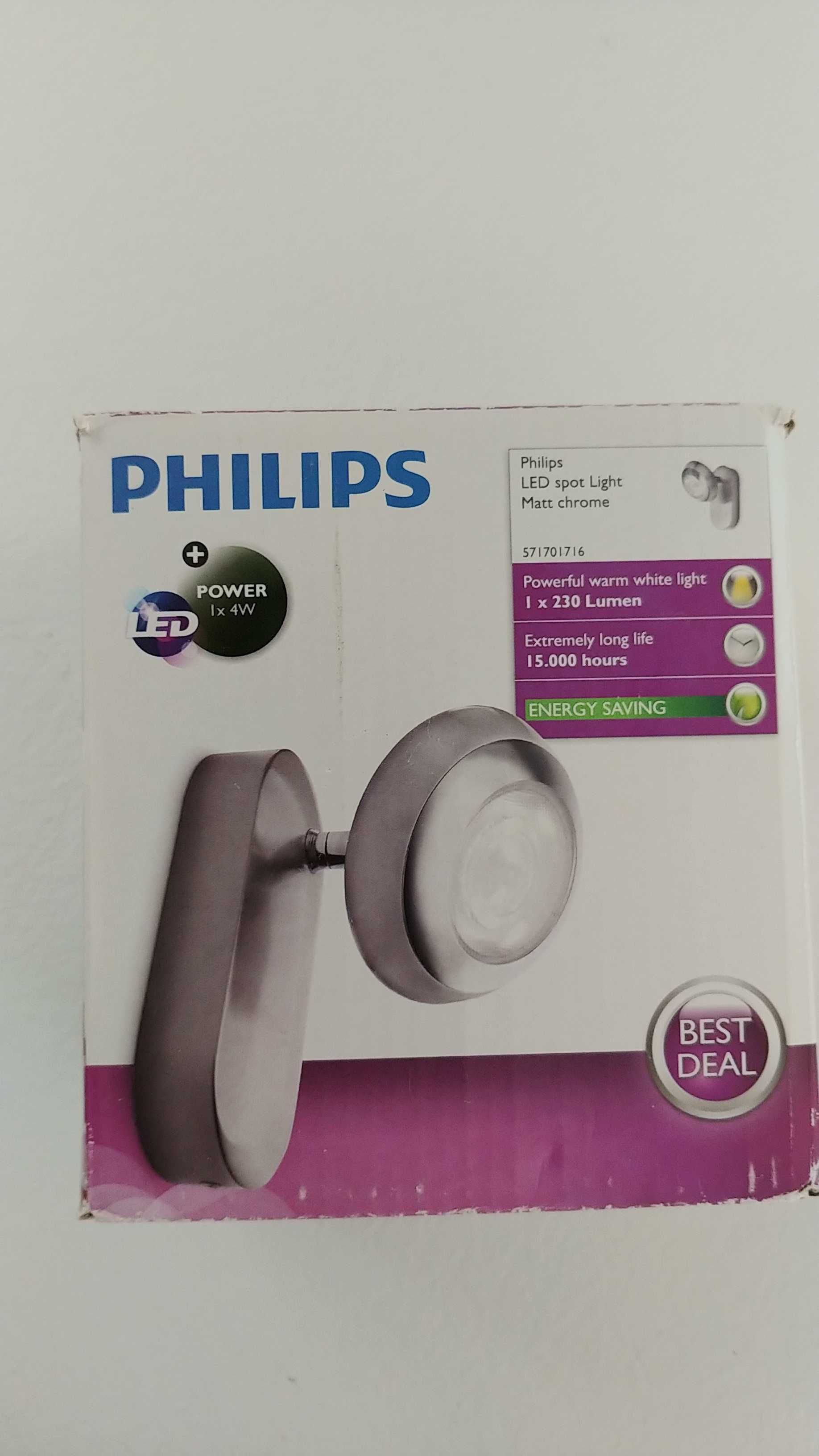 Philips 57170/17/16 - Reflektor punktowy  1xLED/4W/230V