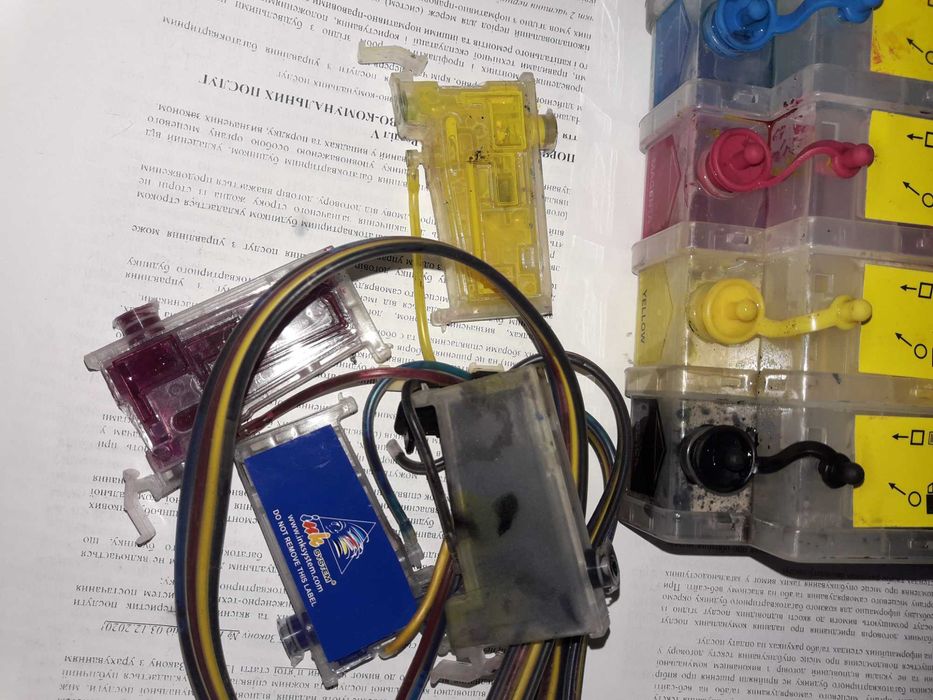 СНПЧ Epson WF-7710/7210/7610/7620/7710/7720/3620/3640