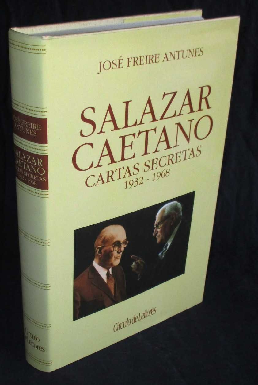 Livro Salazar Caetano Cartas Secretas 1932 a 1968