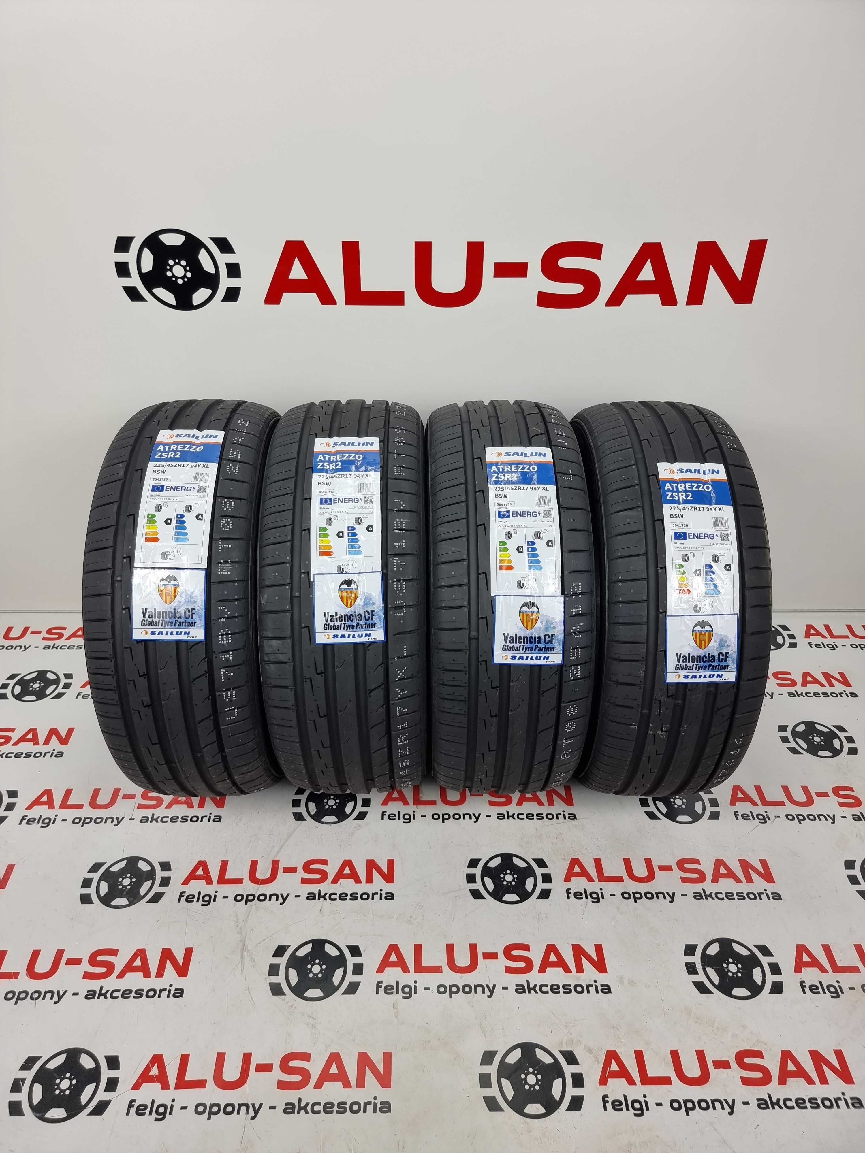 NOWE letnie OPONY 225/45R17- SAILUN Atrezzo ZSR2
