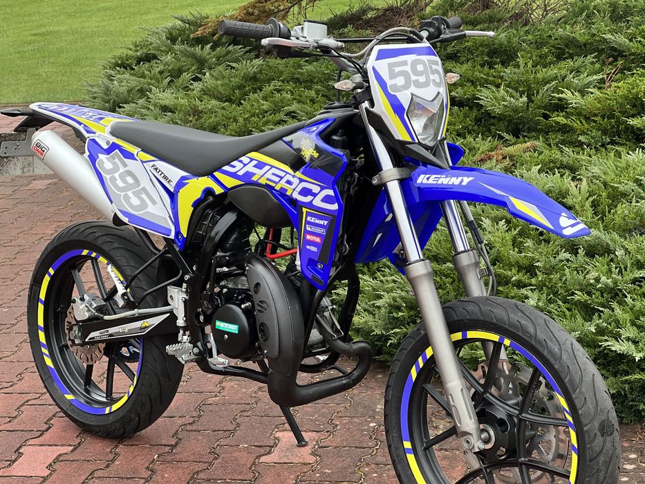 Sherco SM 50cc 2021r oryginał perfekcyjny stan