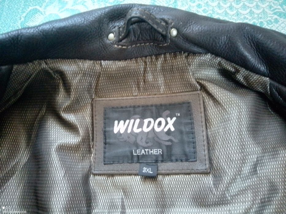 Куртка шкіряна чоловіча 3XL