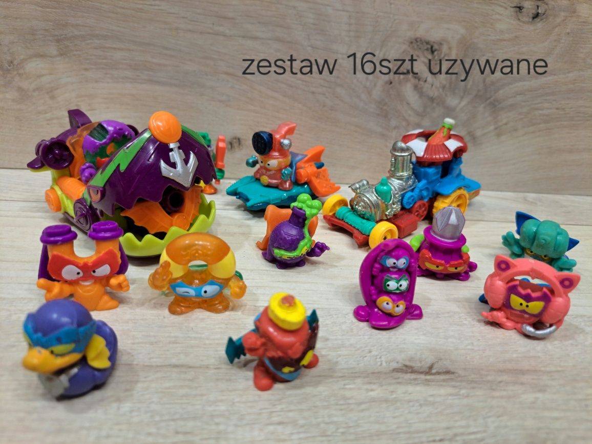 Zestaw superzings figurki