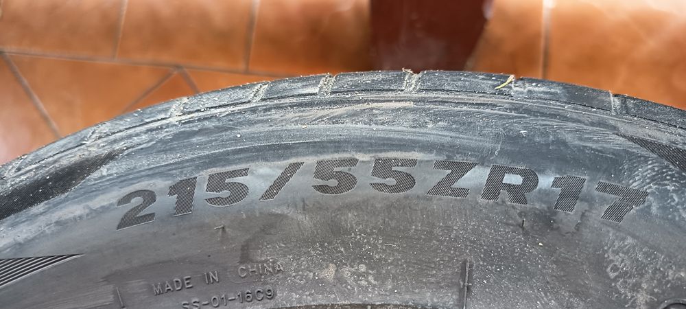 Sprzedam opony letnie 215/55/r17