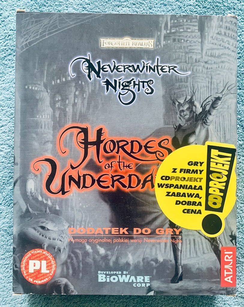 Neverwinter Nights Hordes of the Underdark Big Box kolekcjonerski