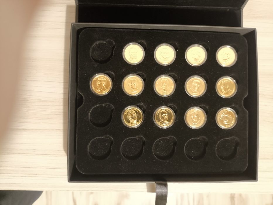 Monety z serii "Słynne Amerykańskie Dolary Prezydenckie